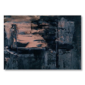 Sürreal Fırça Darbeleri  Mdf Ahşap Tablo 50x70 cm