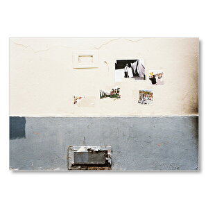 Duvarda Eski Fotoğraflar  Mdf Ahşap Tablo 50x70 cm