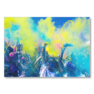 Müzik Hayatın Rengidir  Mdf Ahşap Tablo 35x50 cm