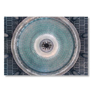 Sarmal Kubbe Detay  Mdf Ahşap Tablo 25x35 cm