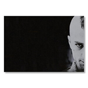 Taxi Driver De Niro Yarım Yüz  Mdf Ahşap Tablo 25x35 cm