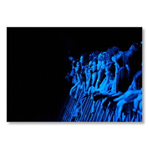 Konserde İzleyiciler  Mdf Ahşap Tablo 50x70 cm