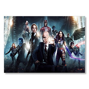 X Men Ekip  Mdf Ahşap Tablo 25x35 cm