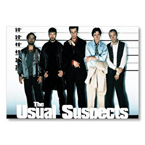 The Usual Suspects Şeytanın Hilesi  Mdf Ahşap Tablo 50x70 cm