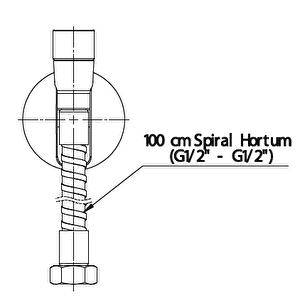 Ankastre Taharet Batarya Spiral Seti 02