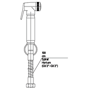 Ankastre Taharet Batarya Spiral Seti 01