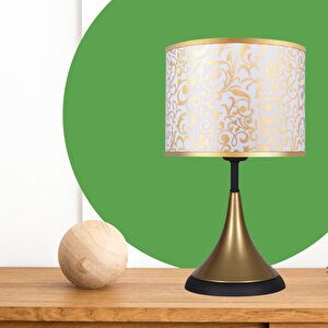 Avantgarde Gold Mini Abajur Siyah