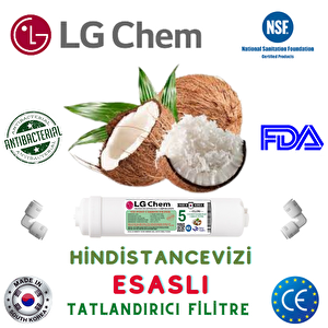 Lg Chem Platinum Si̇yah Montaj Dahi̇l 7 Fi̇li̇tre 14 Aşama Mi̇neral Ve Alkali̇ Ph Fi̇li̇treli̇ Su Aritma Ci̇hazi.