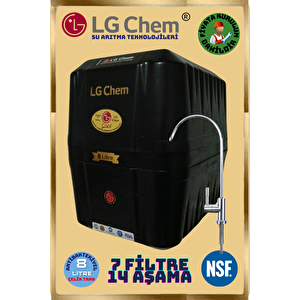 Platinum Si̇yah Montaj Dahi̇l 7 Fi̇li̇tre 14 Aşama Mi̇neral Ve Alkali̇ Ph Fi̇li̇treli̇ Su Aritma Ci̇hazi.