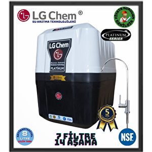 Platinum Montaj Dahi̇l 7 Fi̇li̇tre 14 Aşama Mi̇neral Ve Alkali̇ Ph Fi̇li̇treli̇ Su Aritma Ci̇hazi.