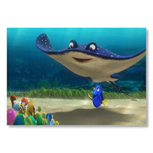 Finding Dory Anaç Balık  Mdf Ahşap Tablo 50x70 cm