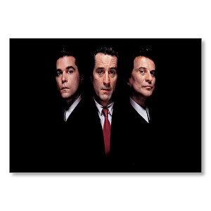 Goodfellas De Niro, Liotta Ve Pesci  Mdf Ahşap Tablo 50x70 cm
