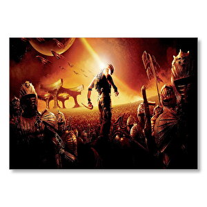 The Chronicles Of Riddick 2004 Görsel  Mdf Ahşap Tablo 50x70 cm