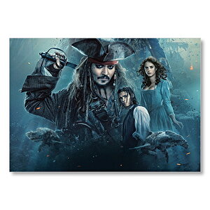 Karayip Korsanları Film  Mdf Ahşap Tablo 25x35 cm