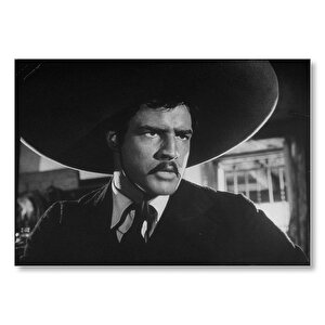 Viva Zapata Marlon Brando  Mdf Ahşap Tablo 50x70 cm