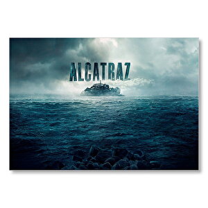 Alkatraz'dan Kaçış  Mdf Ahşap Tablo 35x50 cm