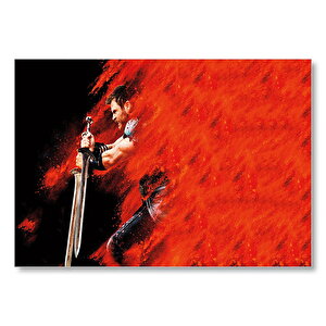 Thor Ragnarok Thor  Mdf Ahşap Tablo 35x50 cm