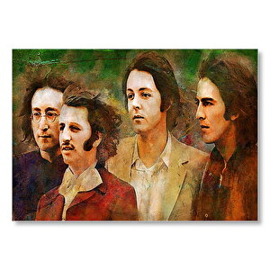 The Beatles Duvar Boyama  Mdf Ahşap Tablo 35x50 cm