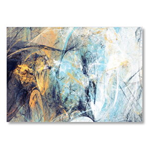 Modern Sanat Renk Çalışması Görseli  Mdf Ahşap Tablo 50x70 cm