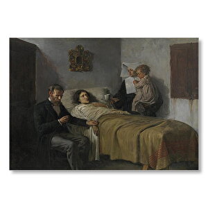 Science And Charity 1897 By Pablo Picasso  Mdf Ahşap Tablo 35x50 cm
