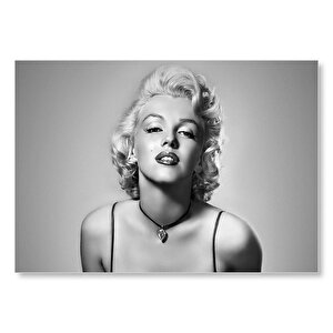 Marilyn Monroe Askılı Elbise Portre Sb  Mdf Ahşap Tablo 50x70 cm