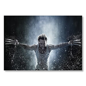 Wolverine Kolları Açık Su Damlaları  Mdf Ahşap Tablo 25x35 cm