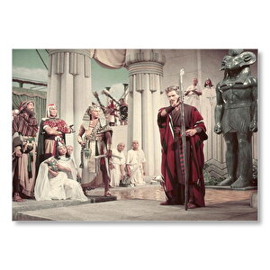 On Emir Yul Brynner Ramses  Mdf Ahşap Tablo 35x50 cm