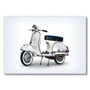 Vespa Rally 1973  Mdf Ahşap Tablo 50x70 cm