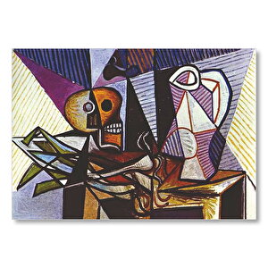 Still Life 1945 By Pablo Picasso  Mdf Ahşap Tablo 35x50 cm