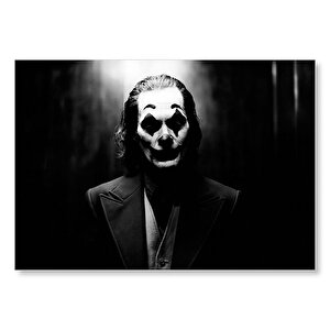 Joker Karanlık Arka Plan  Mdf Ahşap Tablo 25x35 cm