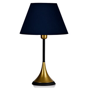 Avantgarde Gold Pure Koni̇ Abajur Siyah