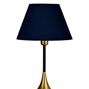 Avantgarde Gold Pure Koni̇ Abajur Siyah