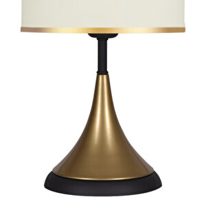 Avantgarde Gold Mini Abajur Siyah
