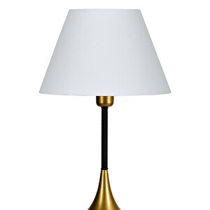 Avantgarde Gold Pure Koni̇ Abajur Siyah