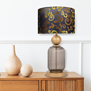 Lotus Opal Black Contrast Cam Abajur Siyah