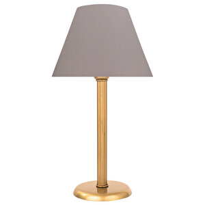 Line Gold Abajur Siyah