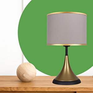 Avantgarde Gold Mini Abajur Siyah
