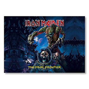 Iron Maiden The Final Frontier  Mdf Ahşap Tablo 50x70 cm