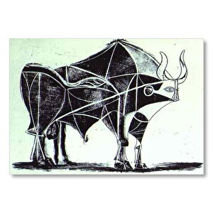Le Taureau  Mdf Ahşap Tablo 25x35 cm