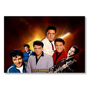 Elvis Presley Kompozisyon  Mdf Ahşap Tablo 35x50 cm