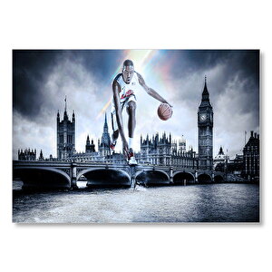 Kevin Durant İngiltere Körüleri  Mdf Ahşap Tablo 35x50 cm