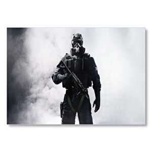 Rainbow Six Siege Tom Clancy  Mdf Ahşap Tablo 50x70 cm