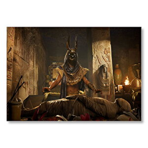 Assassins Creed Origins Mısır Mumya  Mdf Ahşap Tablo 50x70 cm