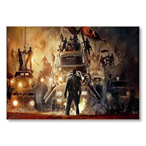 Mad Max Fury Road Kompozisyon  Mdf Ahşap Tablo 25x35 cm
