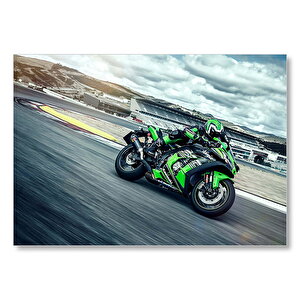 Kawasaki Ninja Zx 10 R Krt Edition  Mdf Ahşap Tablo 50x70 cm