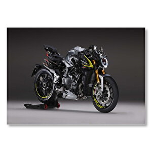 Mv Agusta Brutale  Mdf Ahşap Tablo 50x70 cm