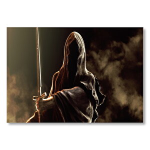 Yüzüklerin Efendisi Nazgul Yakın Plan  Mdf Ahşap Tablo 25x35 cm