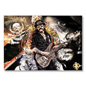 Motörhead Lemmy Kilmister  Mdf Ahşap Tablo 50x70 cm