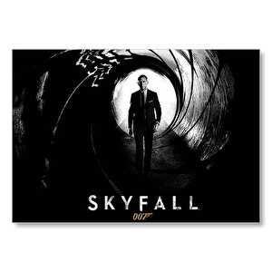 007 Skyfall Daniel Craig  Mdf Ahşap Tablo 35x50 cm