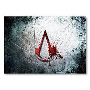 Assassins Creed Logo  Mdf Ahşap Tablo 50x70 cm